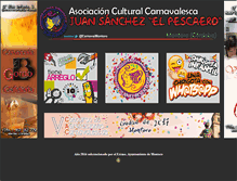 Tablet Screenshot of carnavaldemontoro.com